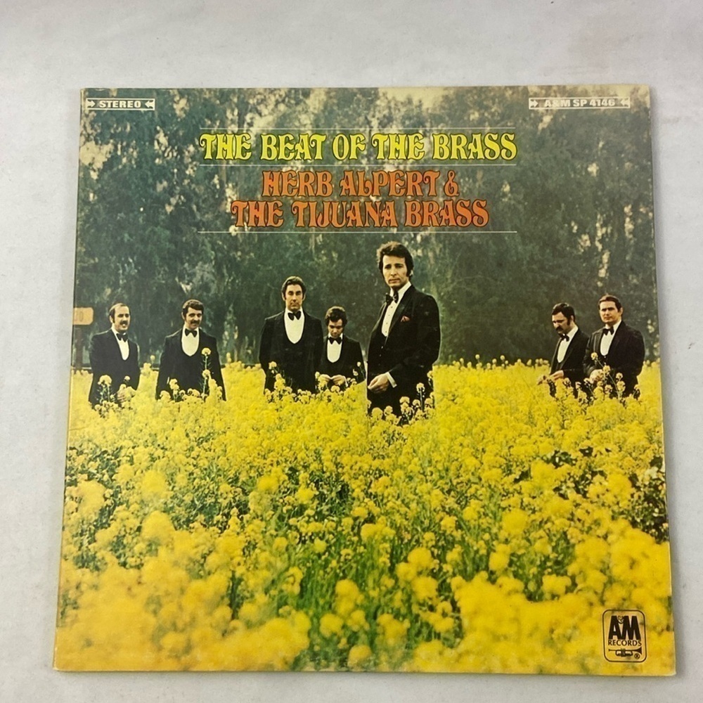The Beat Of The Brass Herp Alpert & The Tijuana Brass Vinyl Record LP